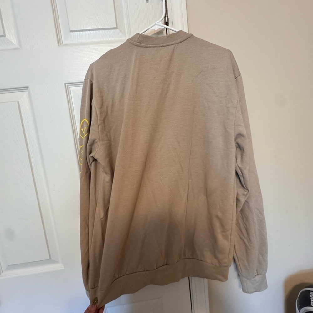 NIRVANA Beige Graphic Crewneck Sweater - Picture 2 of 4
